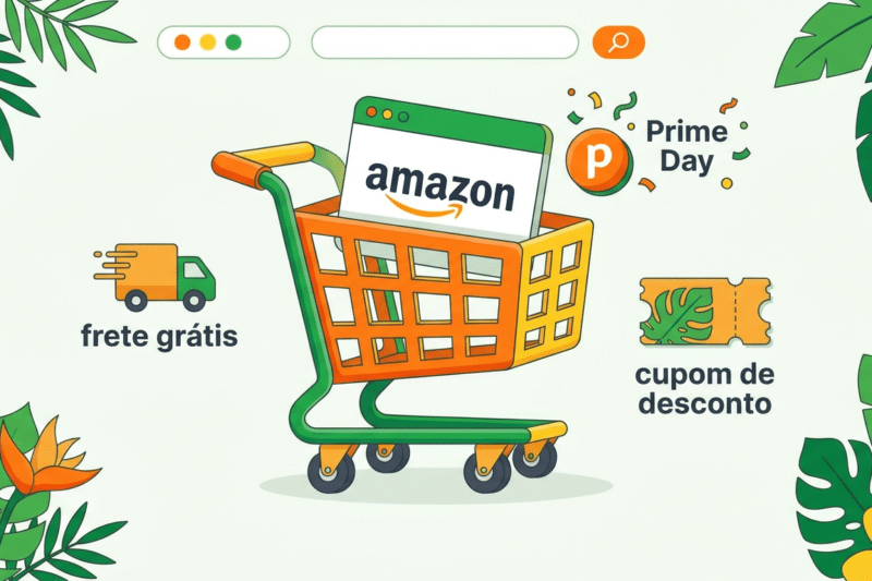 Como economizar na Amazon em 2026: frete grátis, Prime Day e os truques de cupom que poucos conhecem