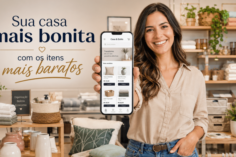 20 produtos úteis por menos de R$ 100 para resolver a casa gastando pouco em 2026