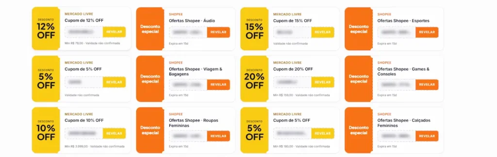 Como usar cupom de desconto: o passo a passo para não errar e garantir o menor preço em 2026 2 Cupons de descontos disponíveis no Blog Grupo de Descontos para compras online.