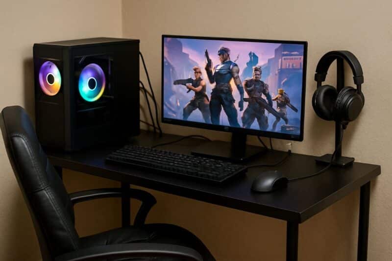 Como montar um setup gamer gastando pouco em 2026: por onde começar e onde economizar