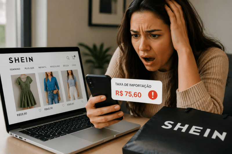 Taxa das blusinhas volta em 2027: veja como fica a compra em sites como Shein e Shopee